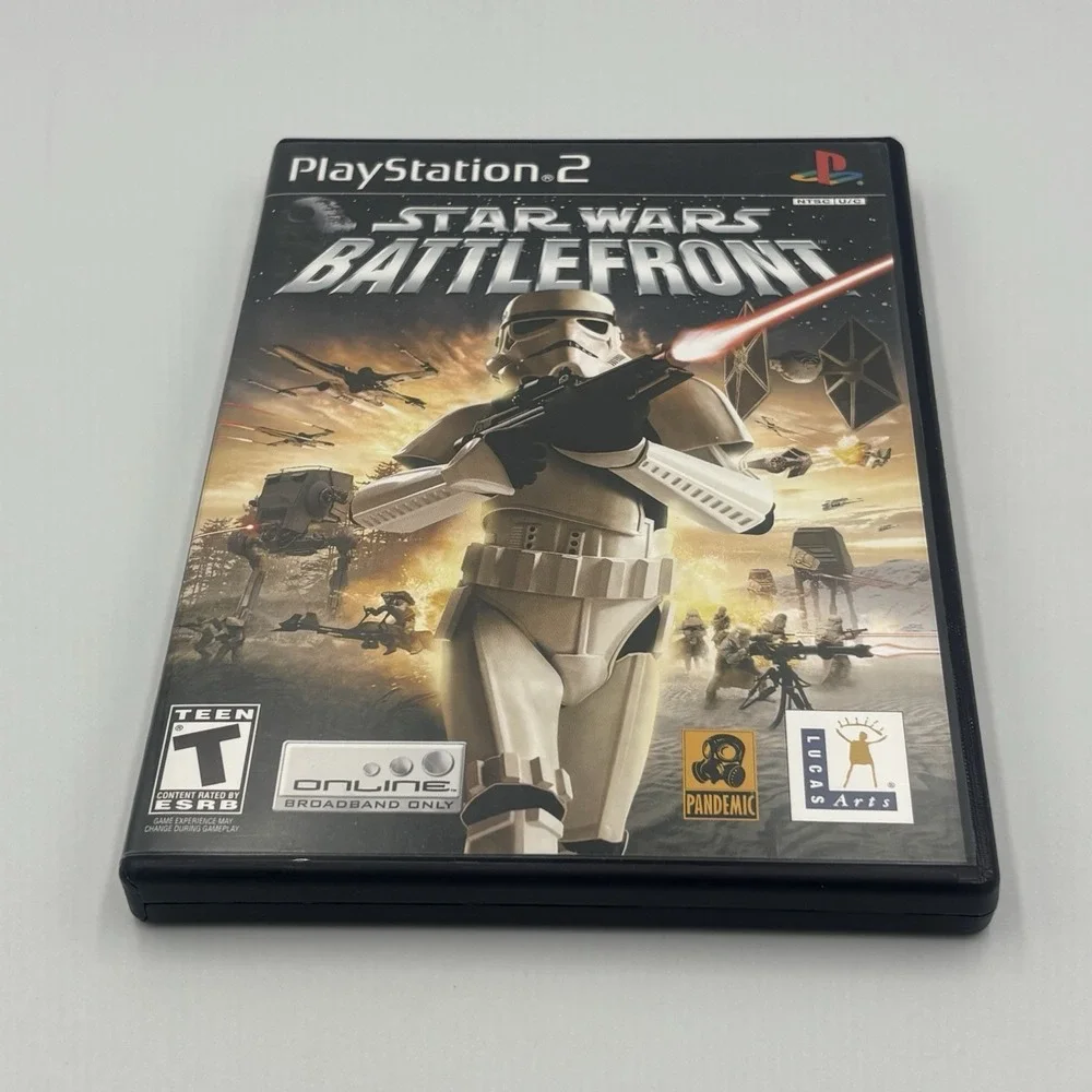 Star‎ Wars Battlefront II 2 (PlayStation 2 PS2 2005) Black Label